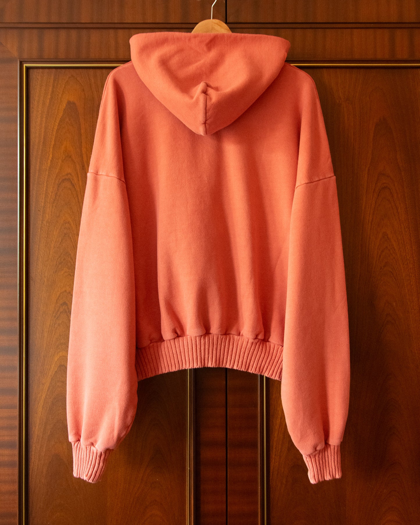 ALL-SEEING HOODIE IN SCARLET
