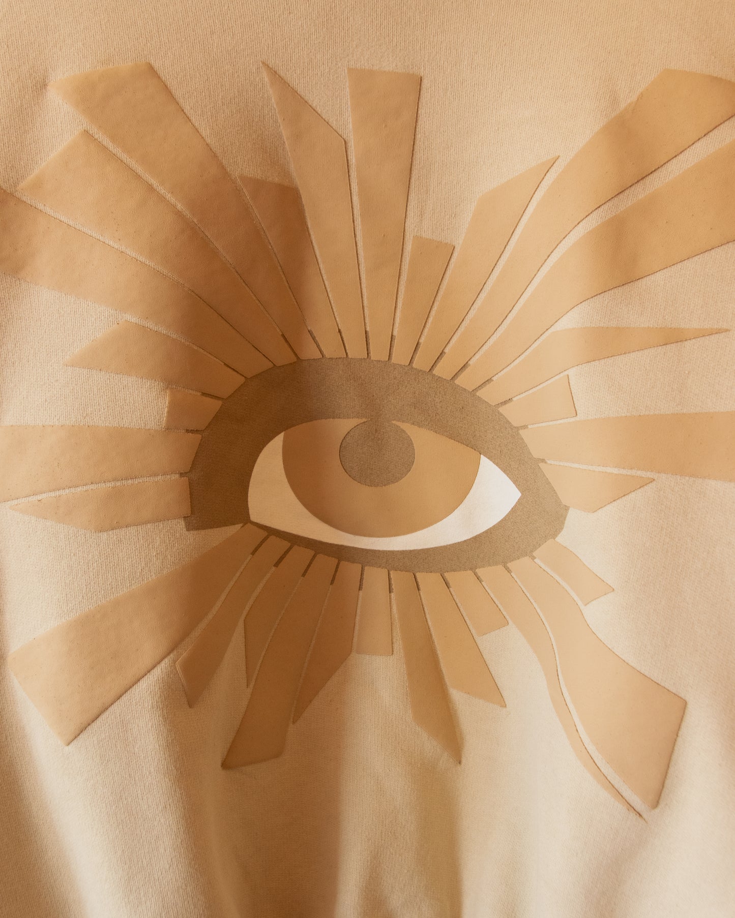 ALL-SEEING HOODIE IN SAHARA