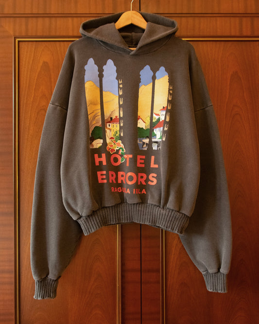 HOTEL ERRORS HOODIE - RAGUSA IBLA (SABLE)