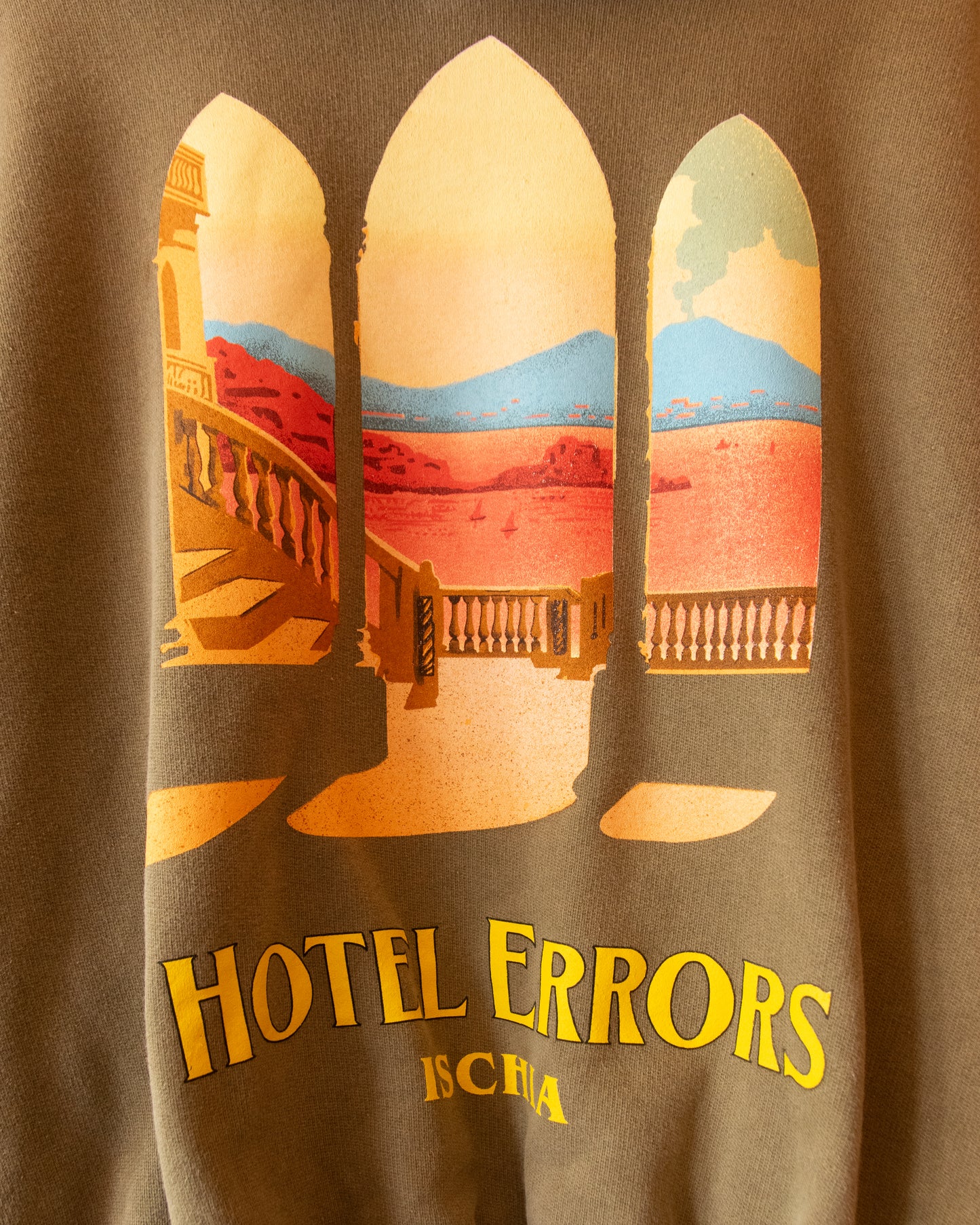 HOTEL ERRORS HOODIE - ISCHIA (SILT)