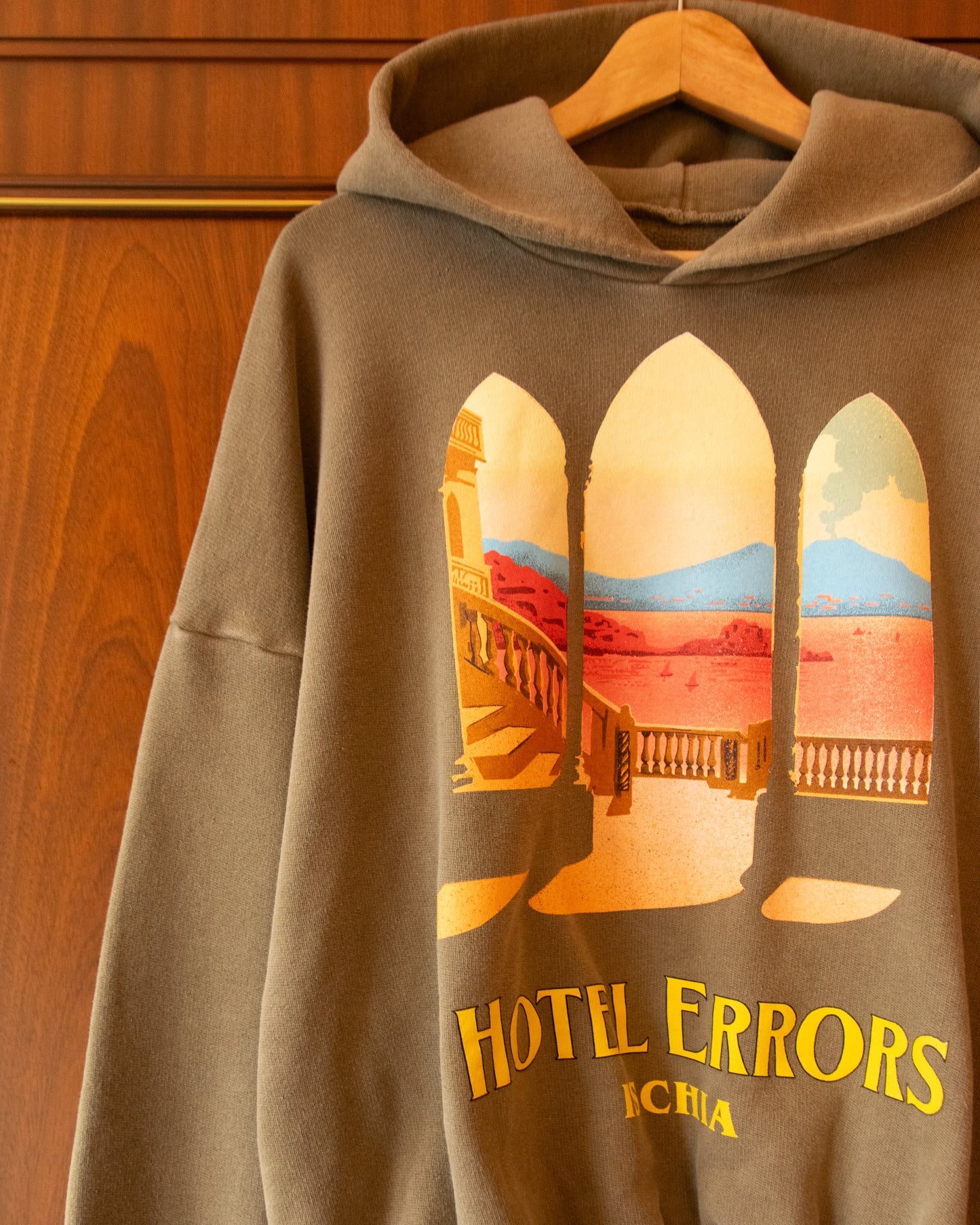 HOTEL ERRORS HOODIE - ISCHIA (SILT)