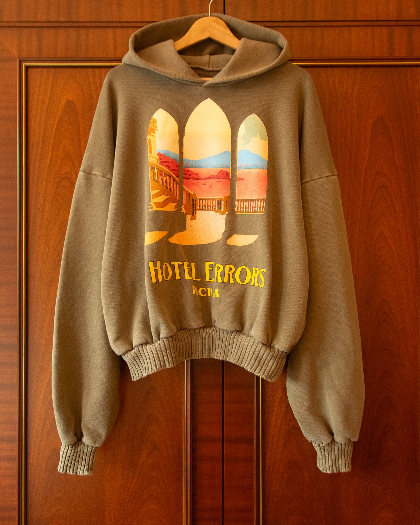 HOTEL ERRORS HOODIE - ISCHIA (SILT)