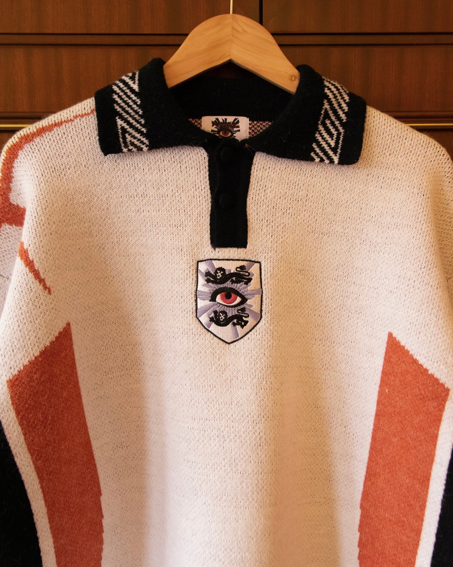 KNITTED FOOTBALL JUMPER - ENGLAND
