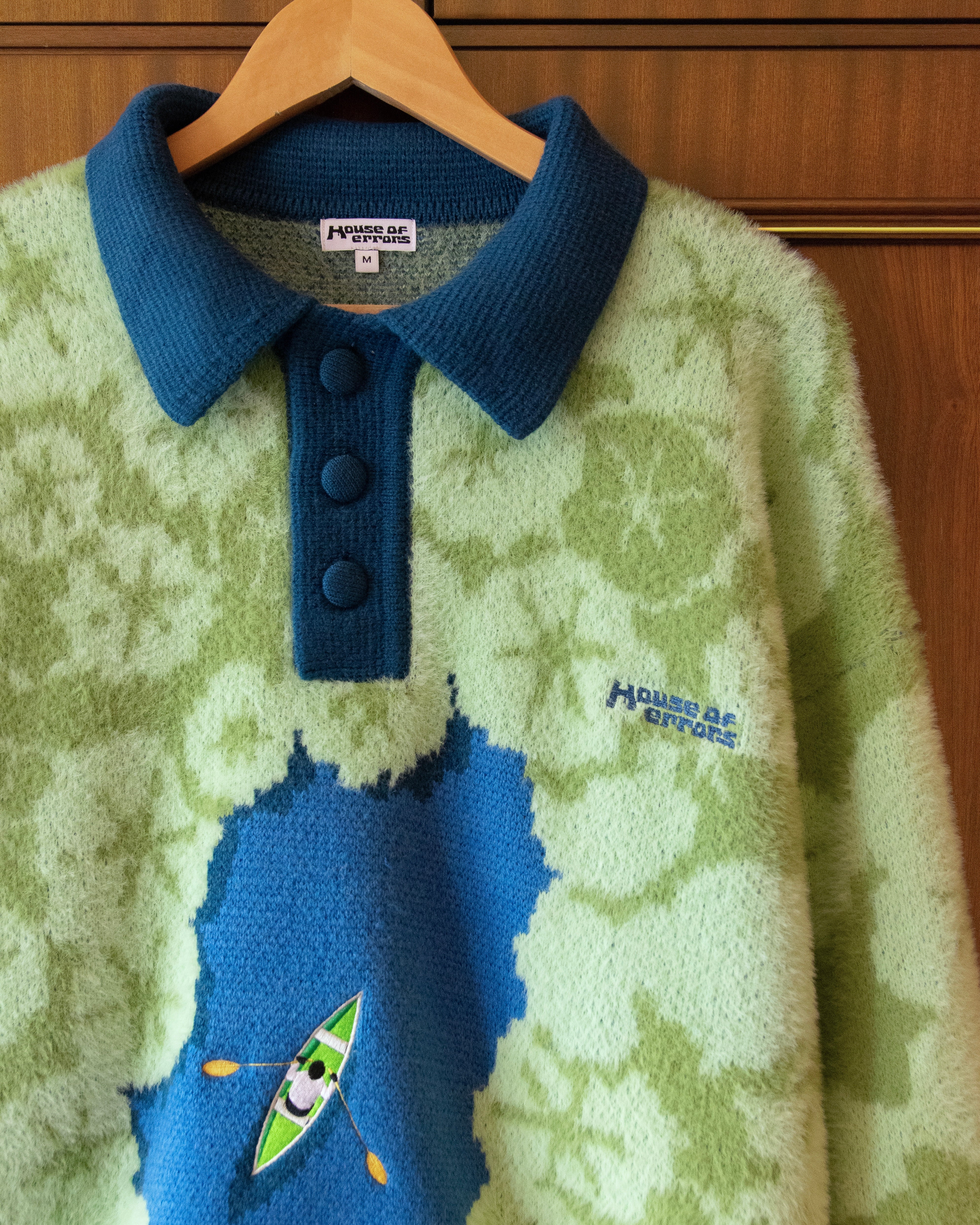 KNITTED AMAZON EXPEDITION SWEATER – HOUSE OF ERRORS