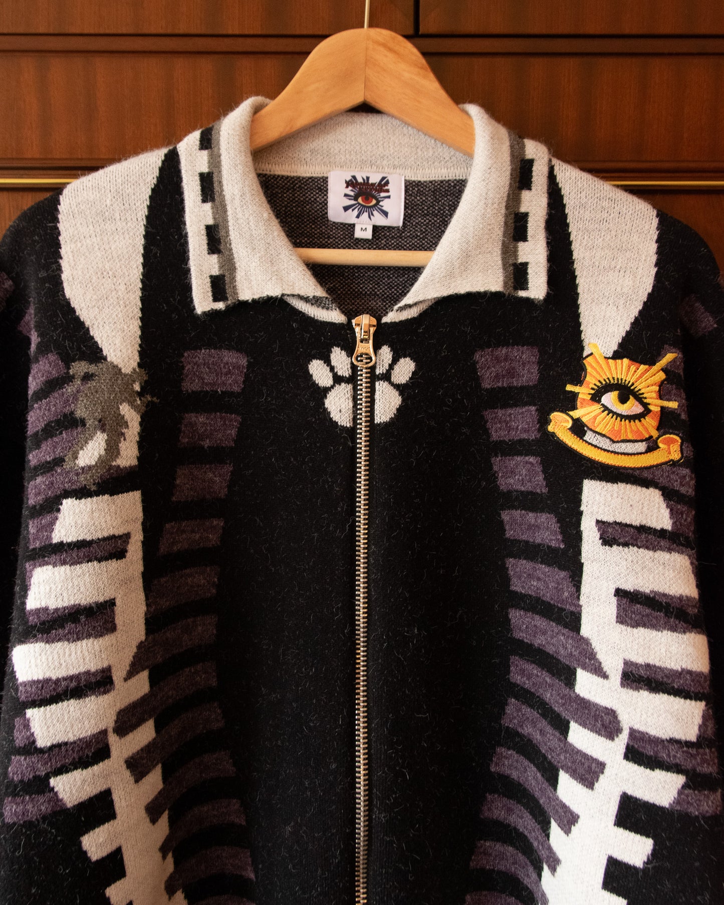 REDONDO KNITTED FOOTBALL JACKET