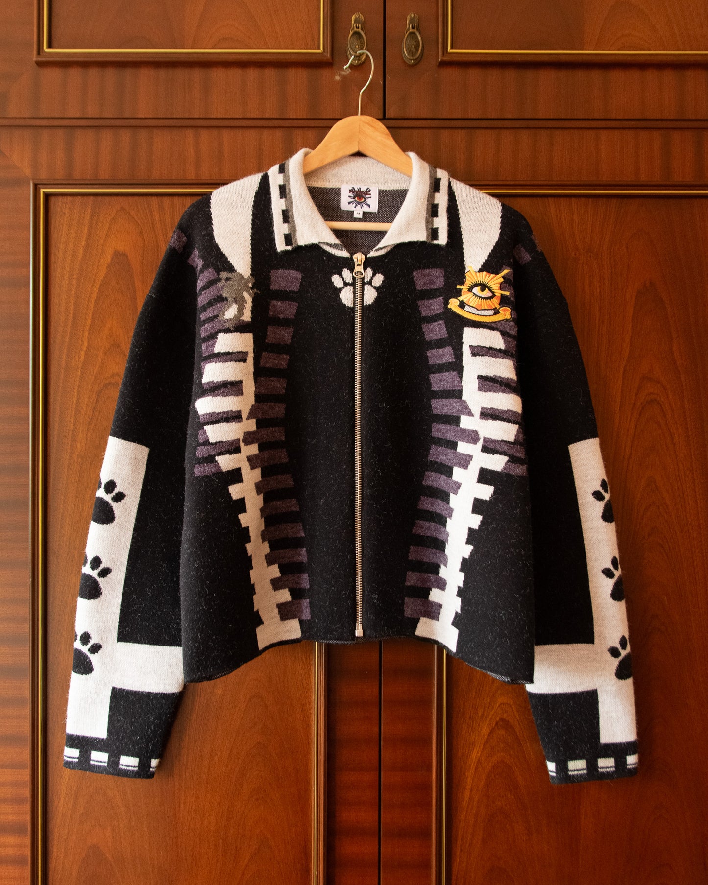 REDONDO KNITTED FOOTBALL JACKET