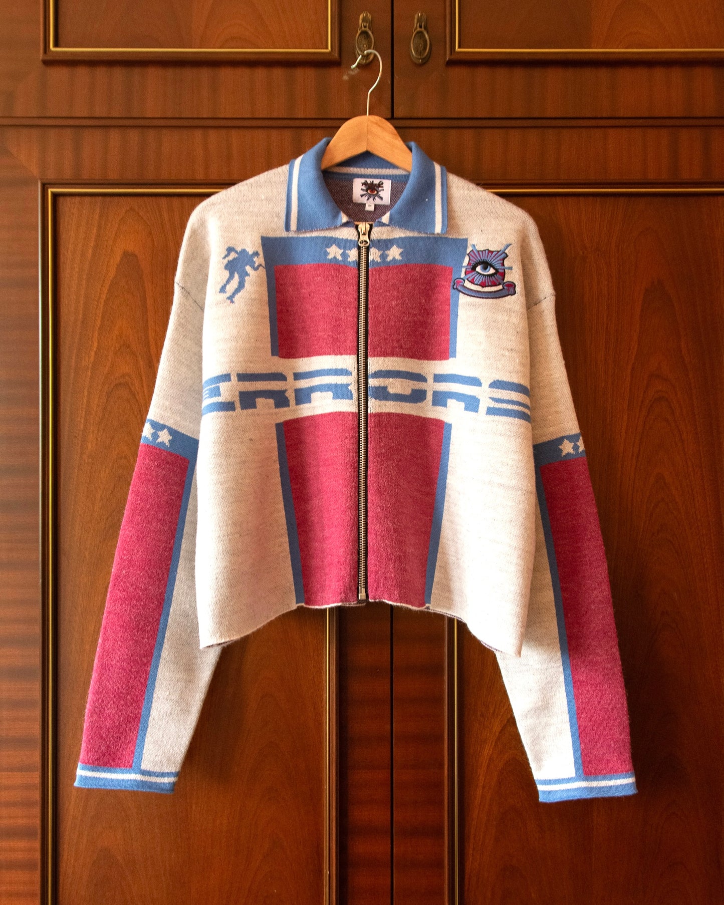 PARIS AWAY KNITTED FOOTBALL JACKET