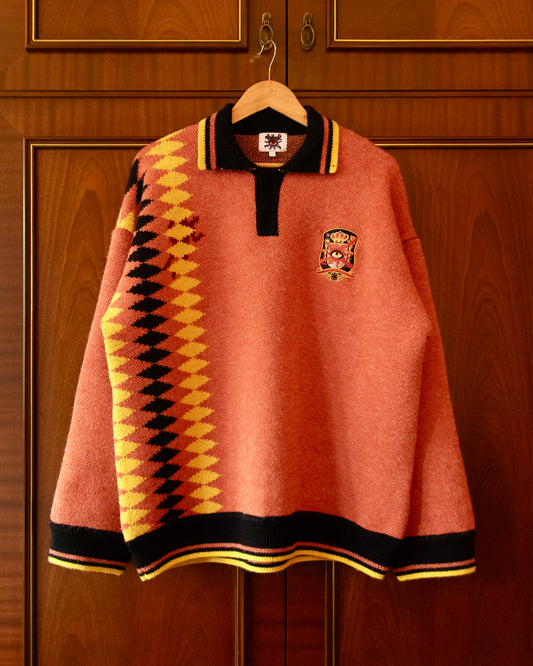 KNITTED FOOTBALL JUMPER - ESPAÑA