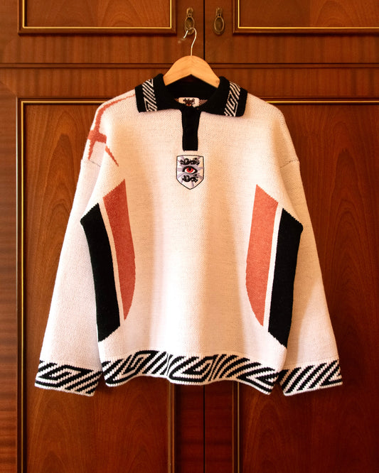 KNITTED FOOTBALL JUMPER - ENGLAND