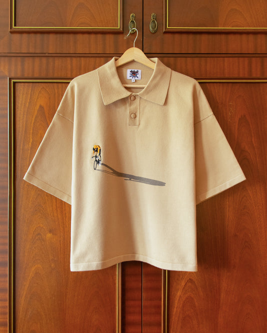 KNITTED CYCLIST POLO