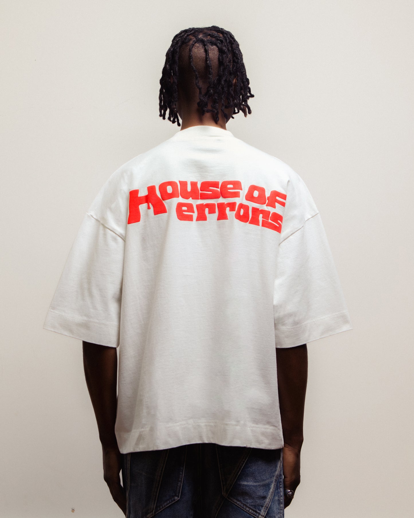 ALL-SEEING HEAVYWEIGHT TEE IN WHITE