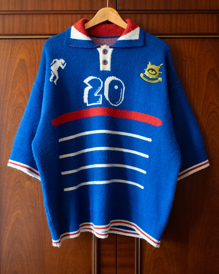 KNITTED FOOTBALL TOP - ZIZOU