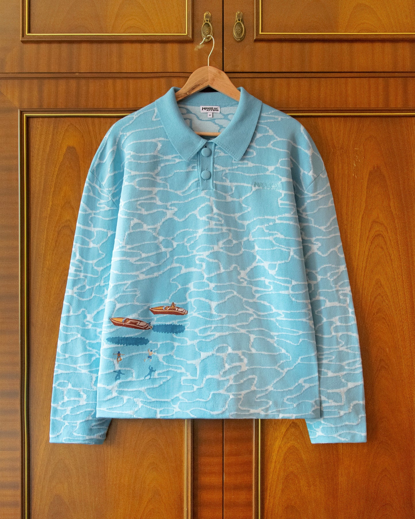 KNITTED COTTON FLOATING RUGBY