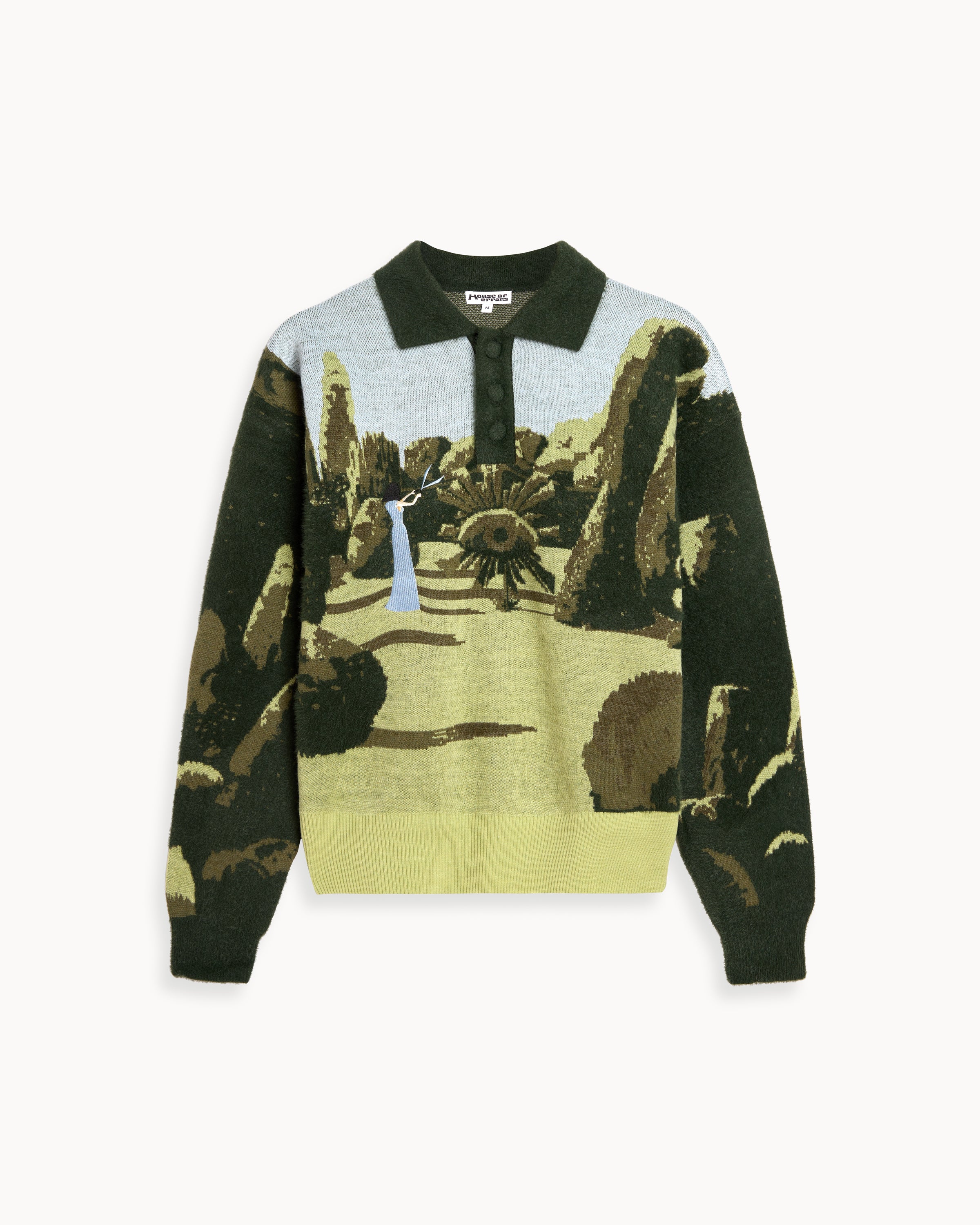 KNITTED GARDEN SWEATER – HOUSE OF ERRORS