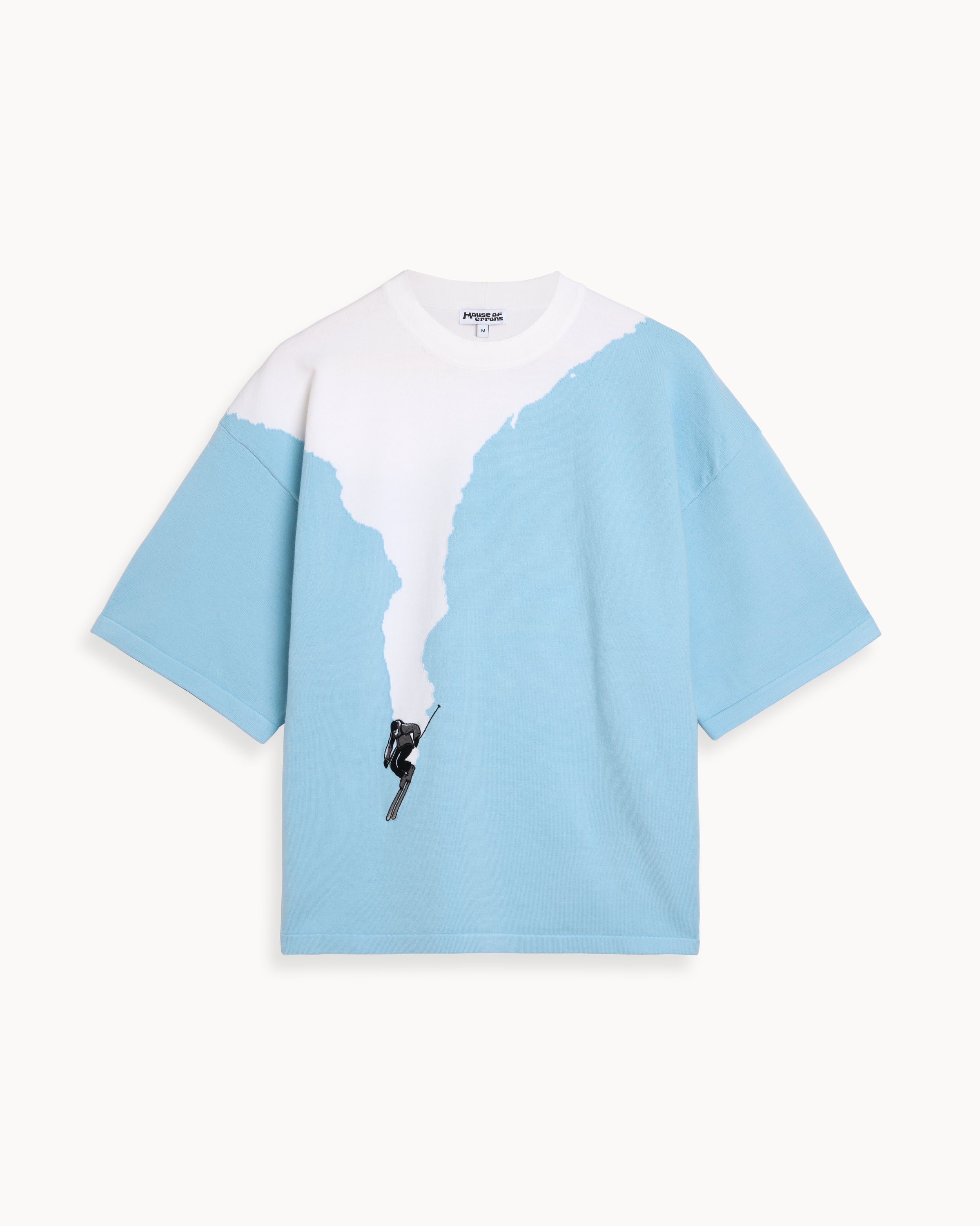 KNITTED 'TOUT SCHUSS' TEE