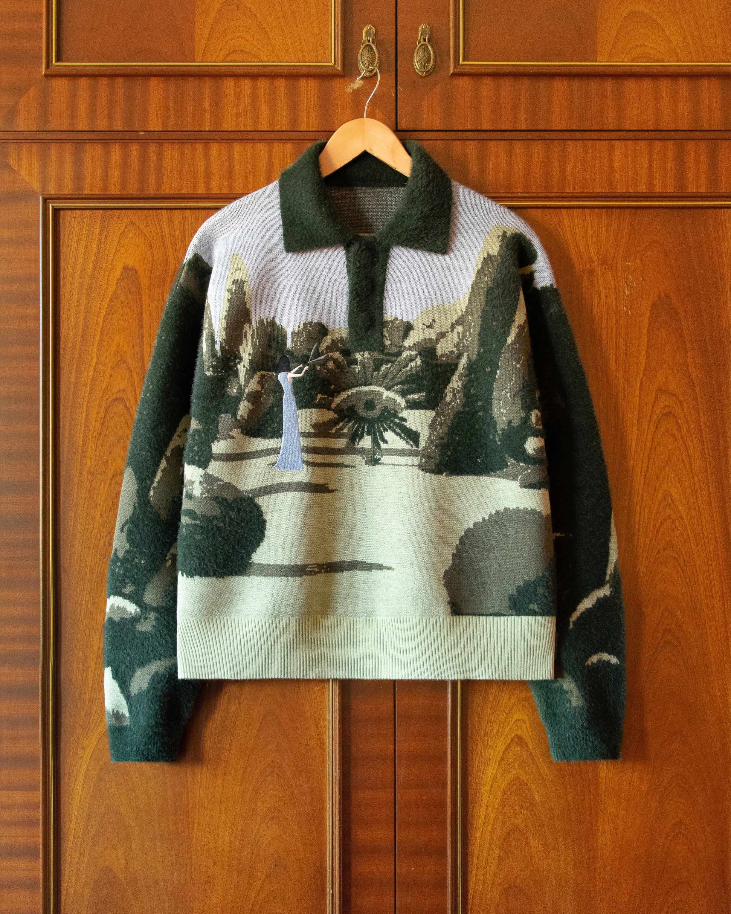 KNITTED GARDEN SWEATER – HOUSE OF ERRORS