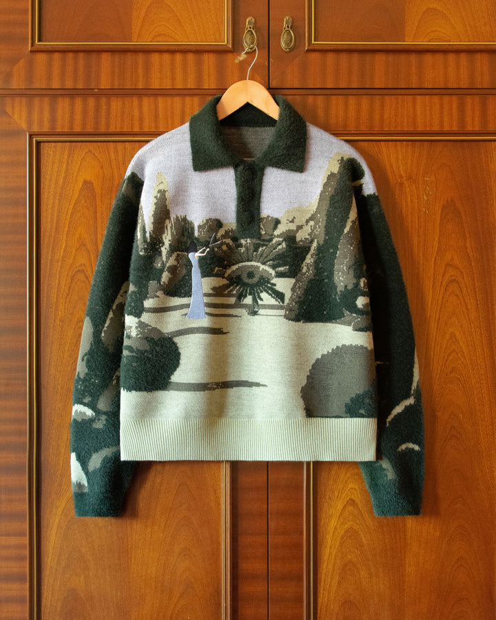 KNITTED GARDEN SWEATER