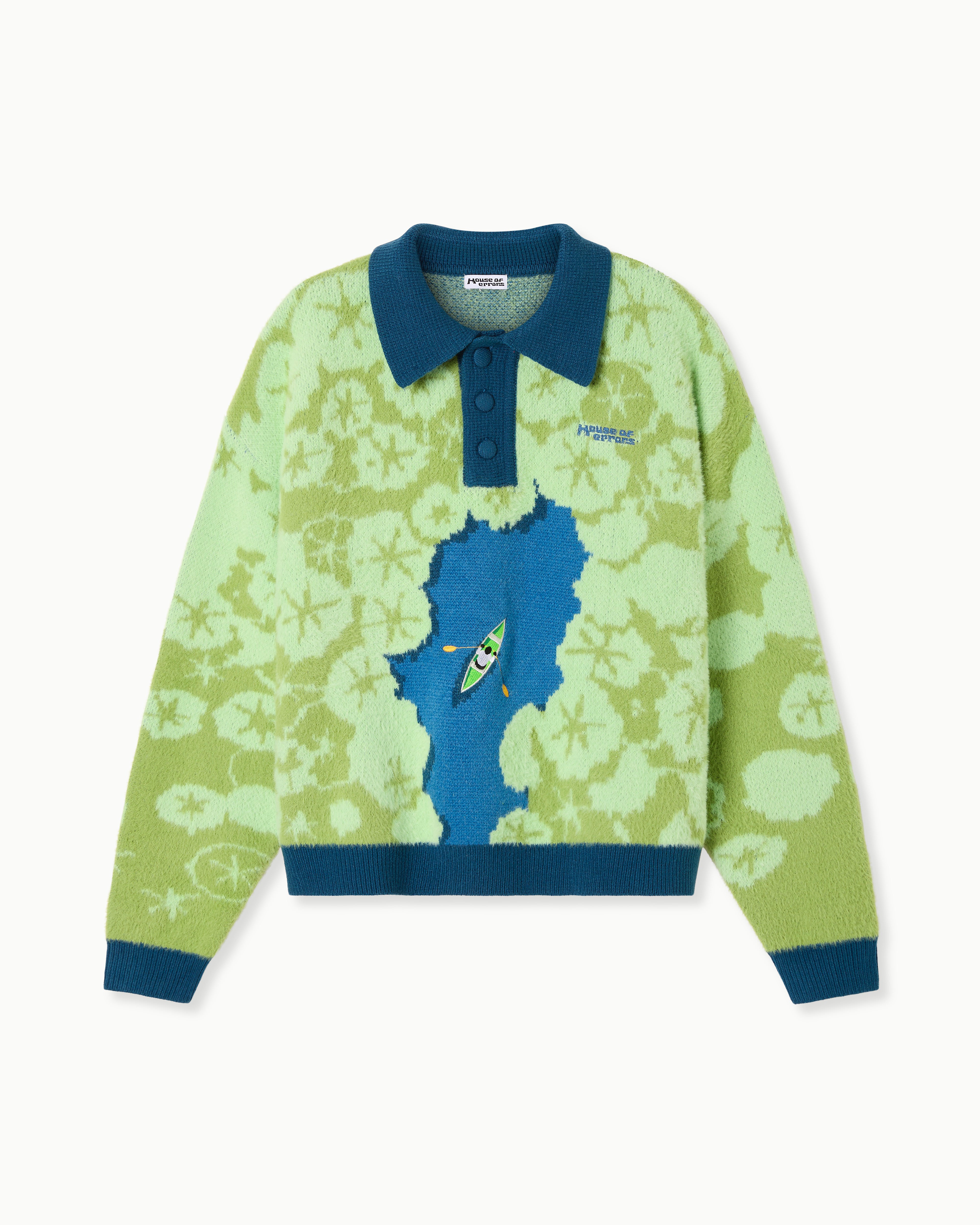 KNITTED AMAZON EXPEDITION SWEATER – HOUSE OF ERRORS