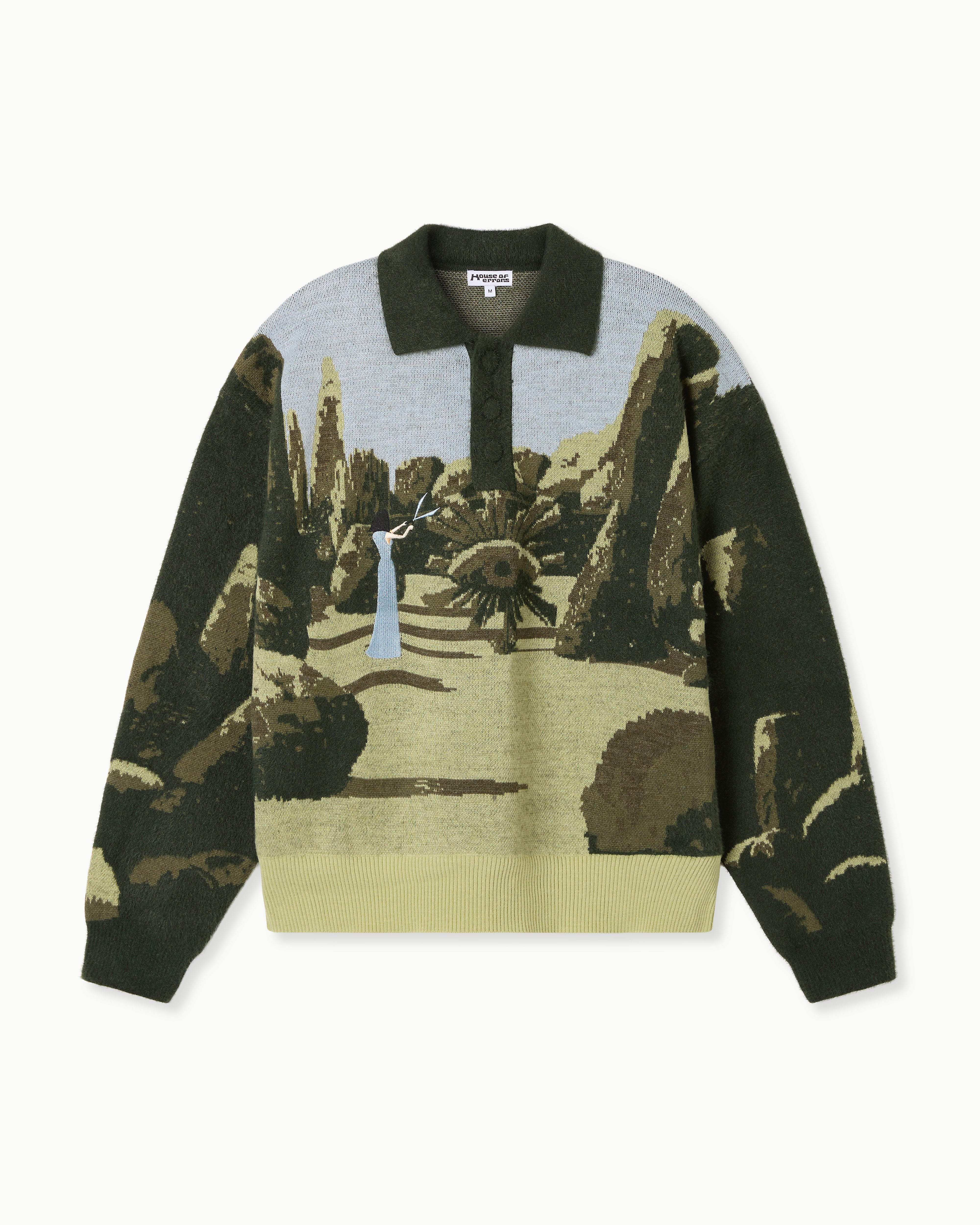 KNITTED GARDEN SWEATER – HOUSE OF ERRORS