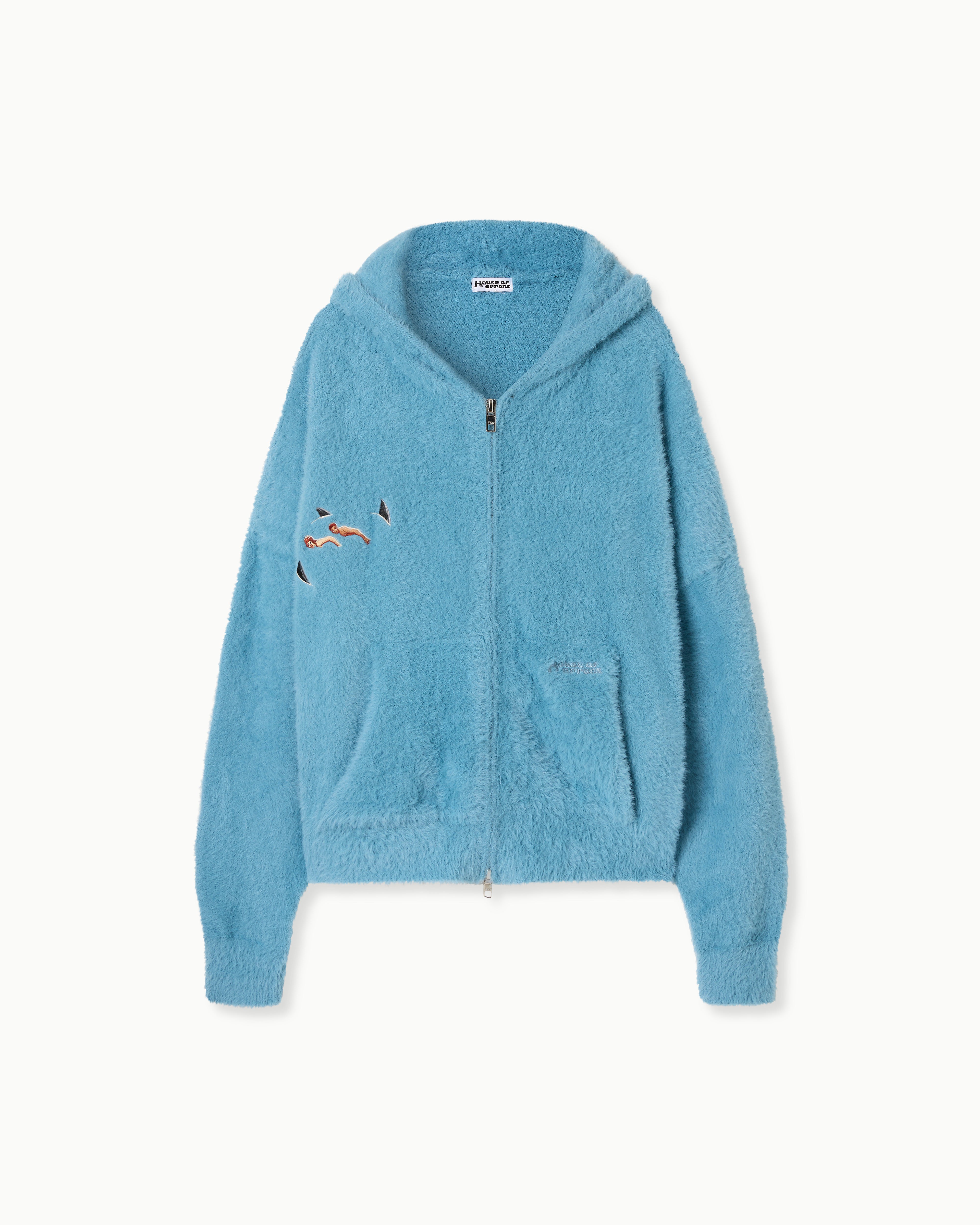SHAGGY SHARK ZIP HOODIE – HOUSE OF ERRORS