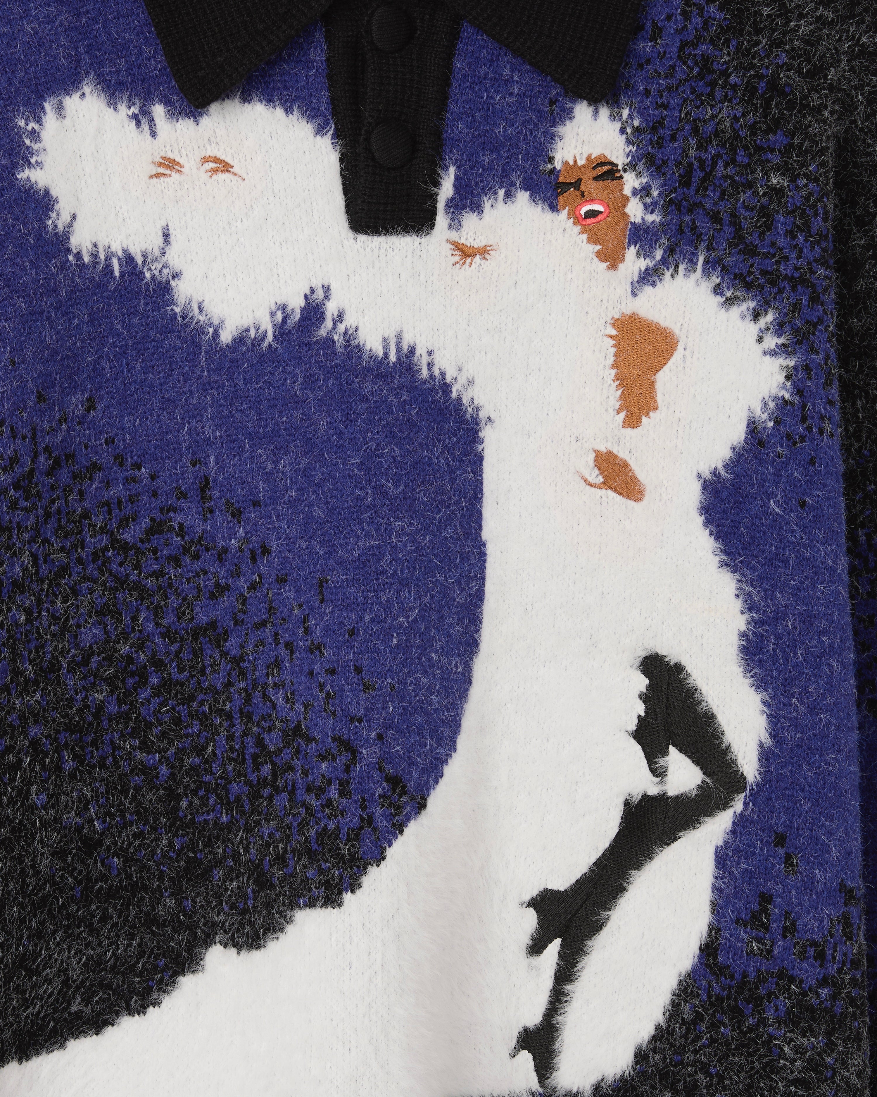 FEMME FATALE KNITTED RUGBY