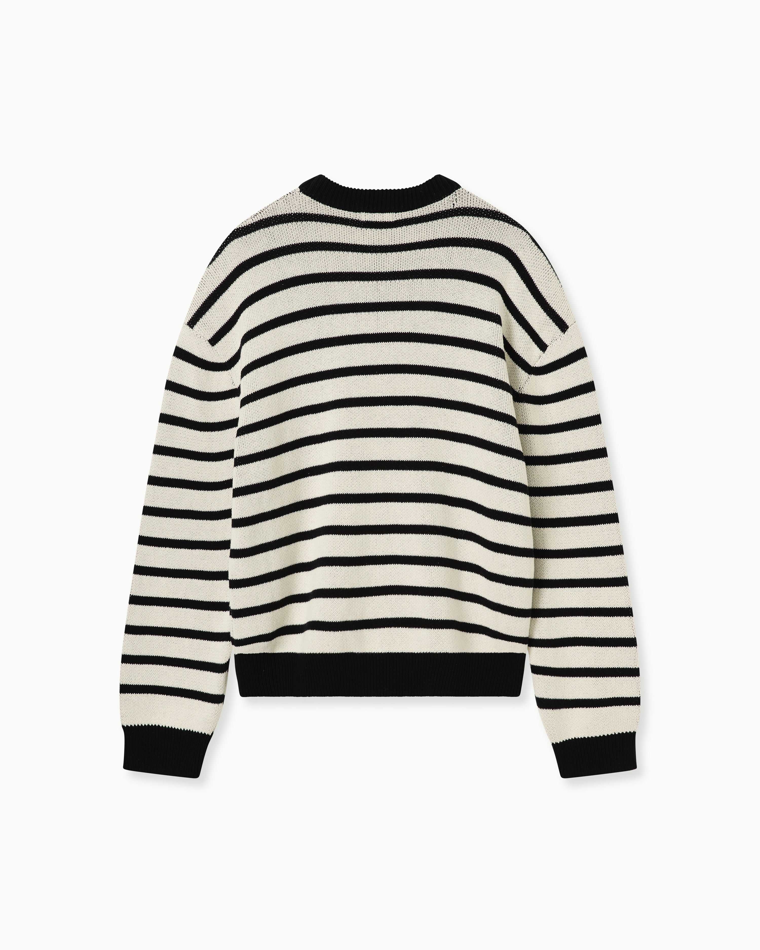 KNITTED COTTON RAIN-DREAM SWEATER