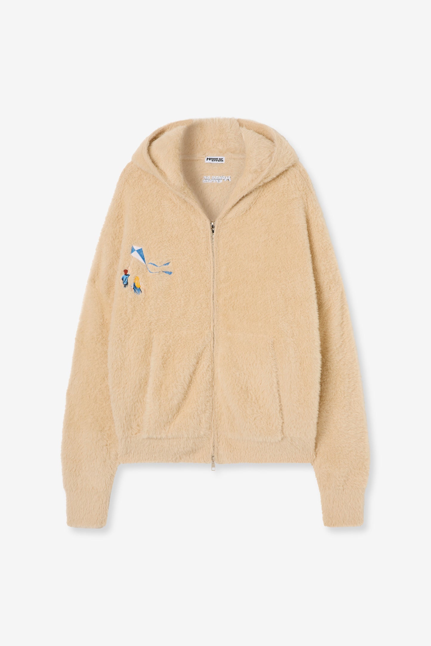 (NICK TEST) SHAGGY WHEAT FIELD ZIP HOODIE