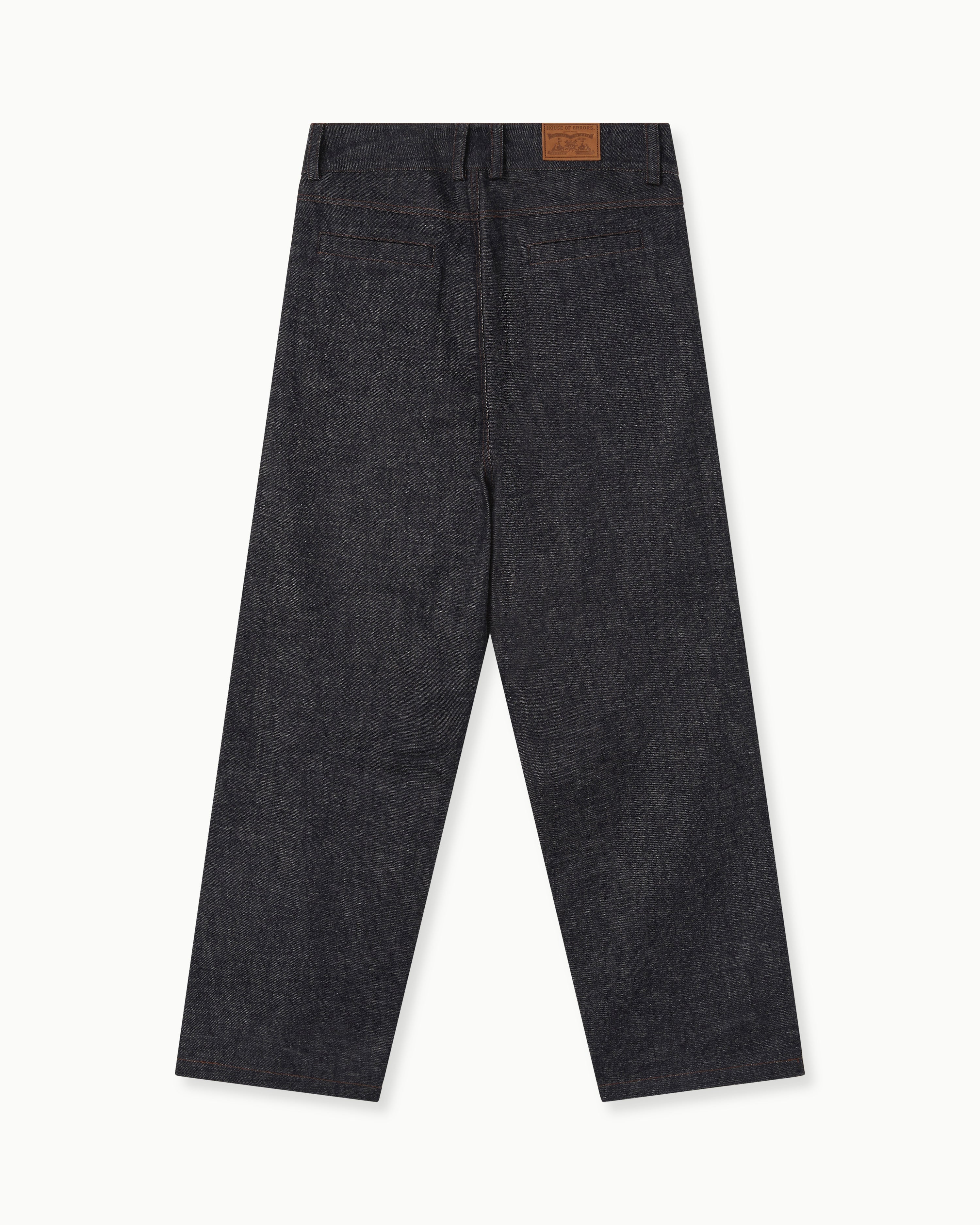 EYE PAD JEANS IN RAW INDIGO
