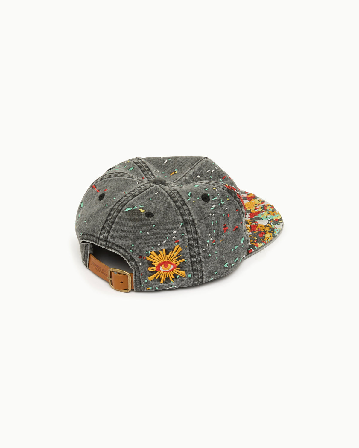 VINTAGE PAINT CAP IN FADED BLACK