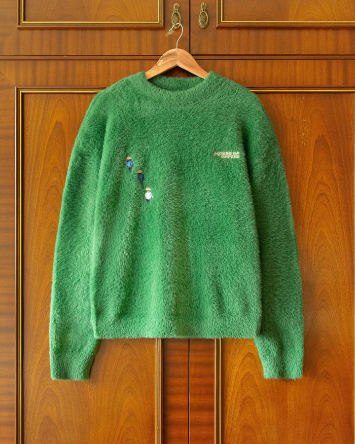 SHAGGY KNITTED EXPLORERS SWEATER