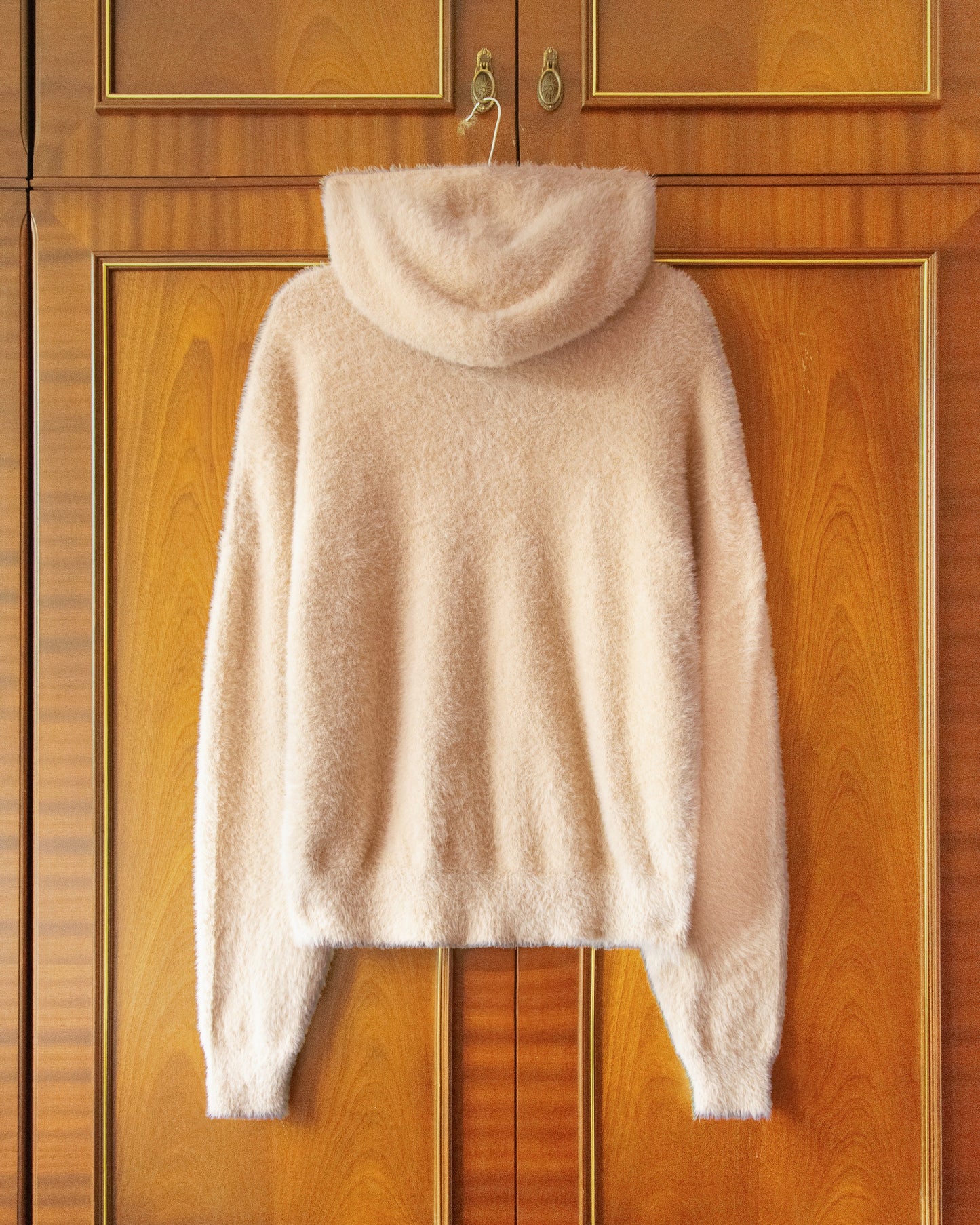 SHAGGY WHEAT FIELD ZIP HOODIE