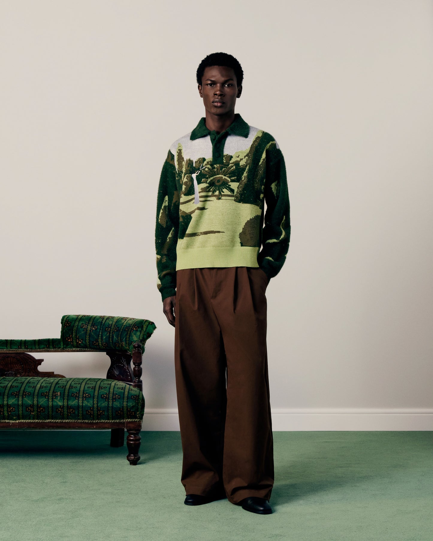 KNITTED GARDEN SWEATER