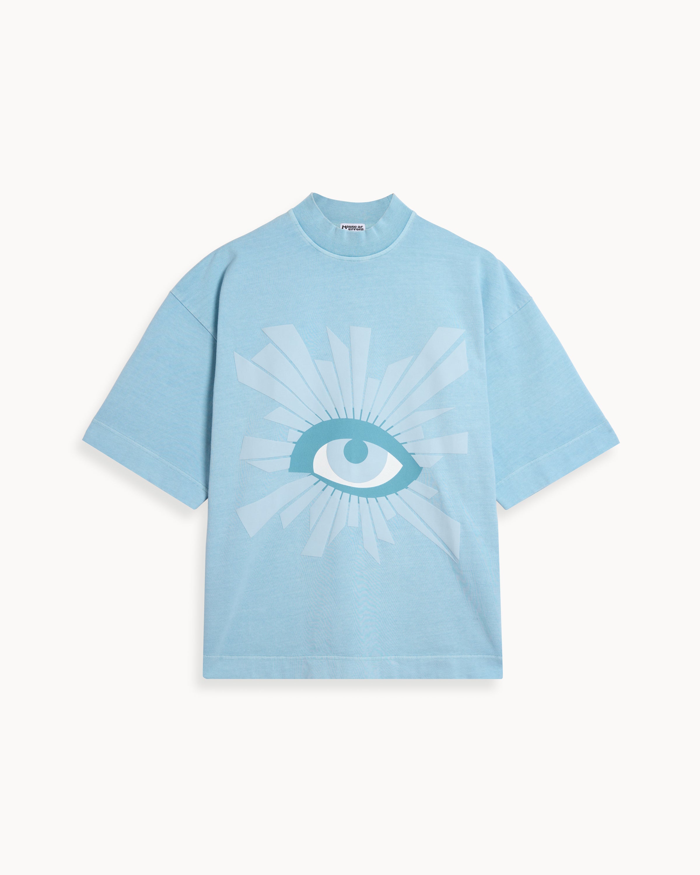 ALL-SEEING HEAVYWEIGHT TEE IN NEPTUNE