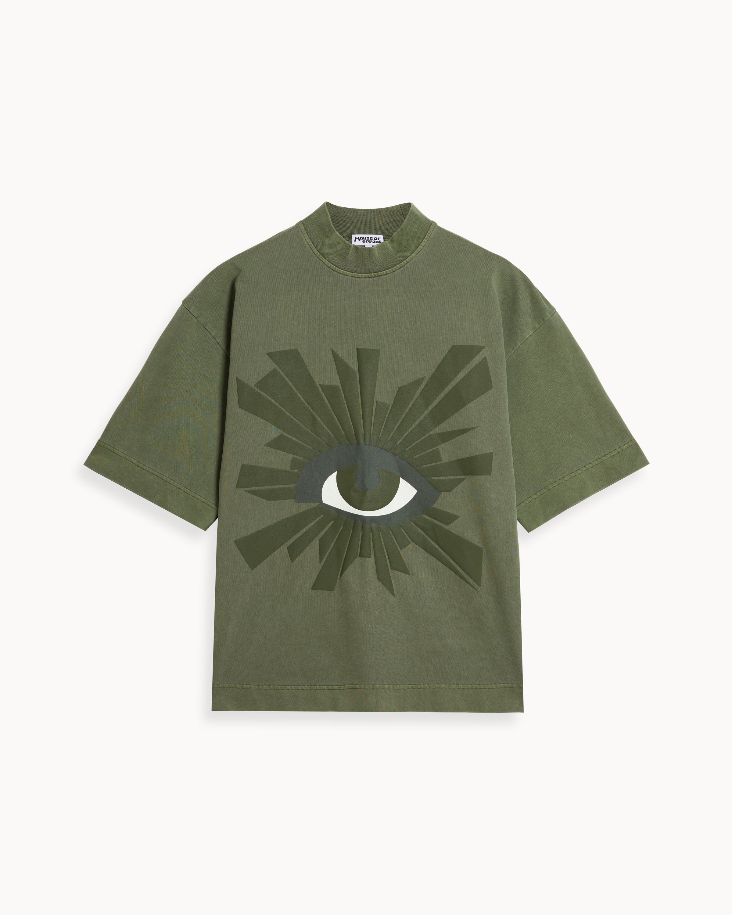 ALL-SEEING HEAVYWEIGHT TEE IN EMERALD