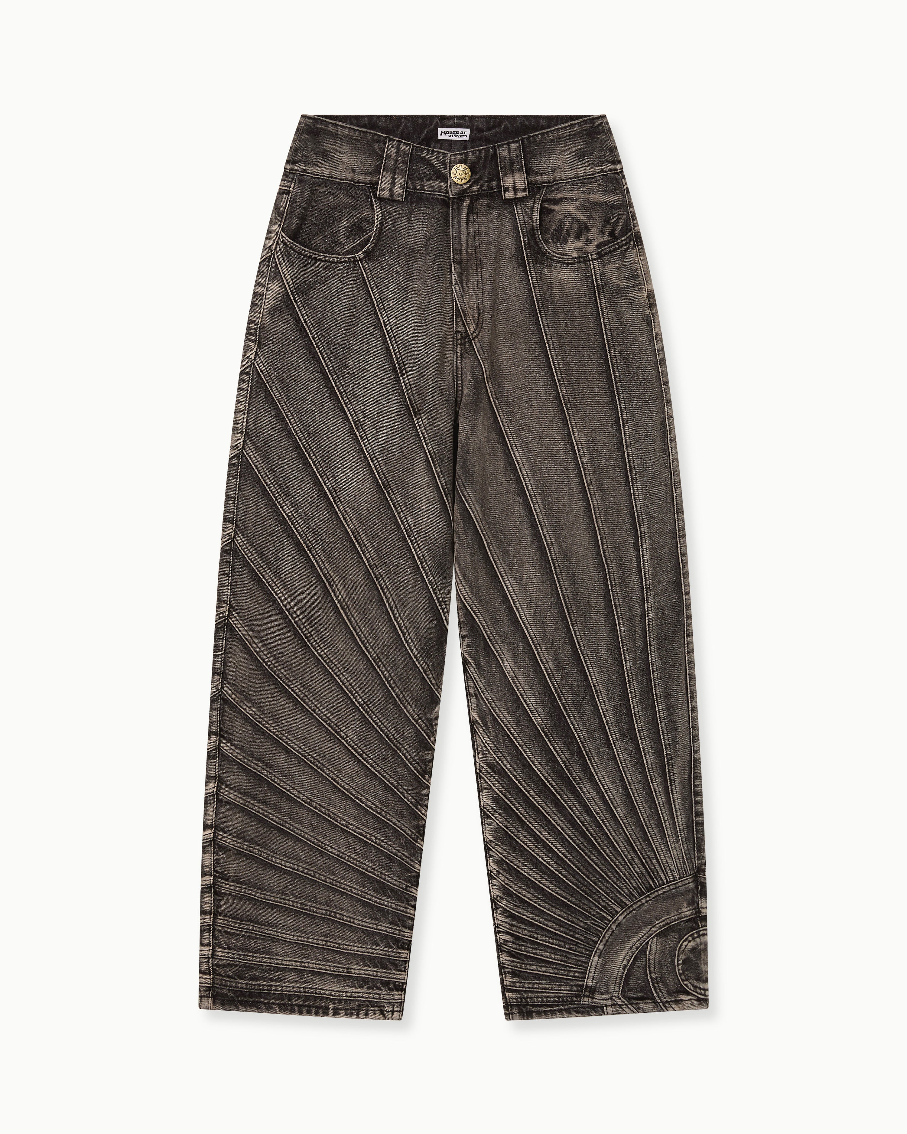 ALL-SEEING JEANS IN WASHED BLACK