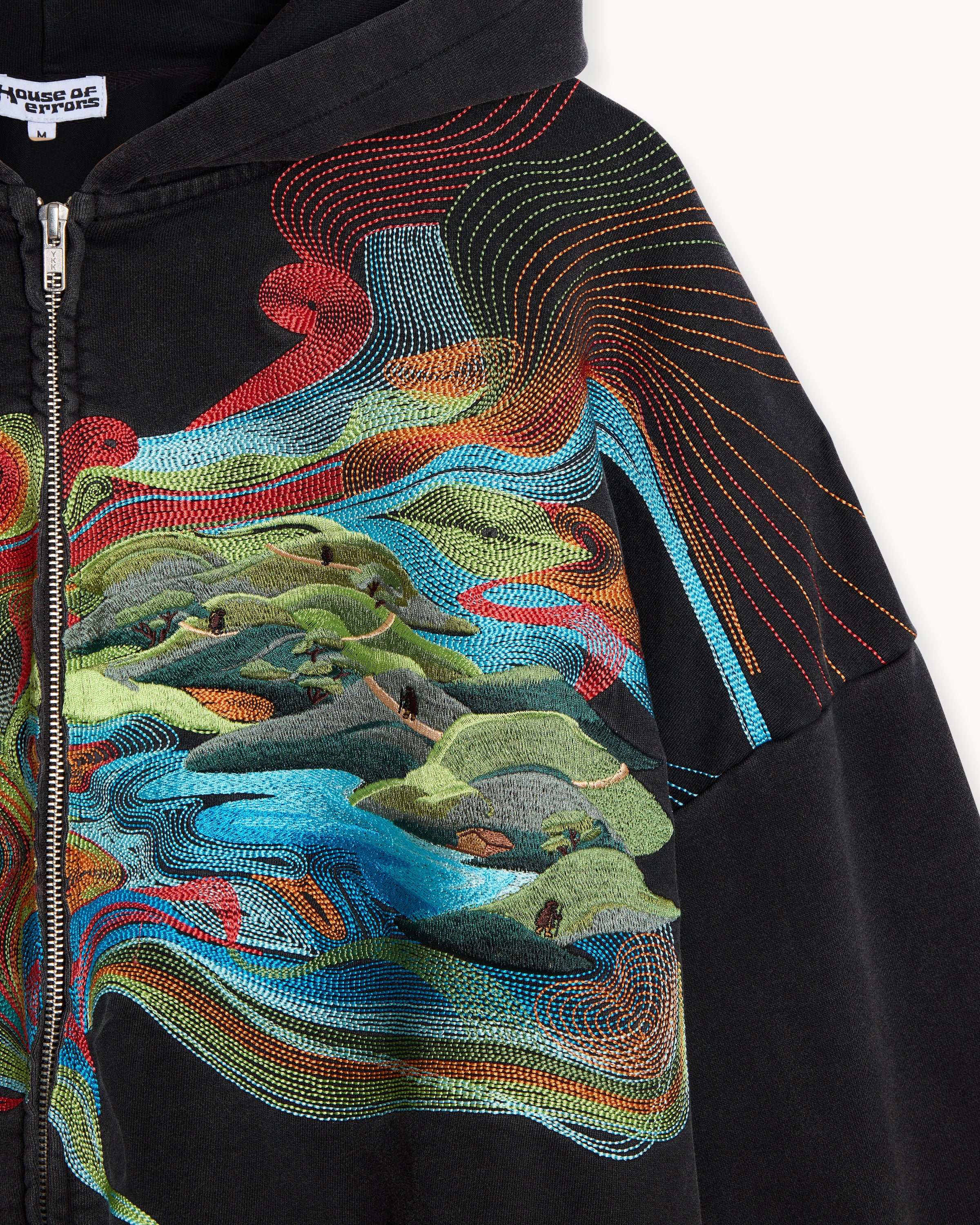 VISIONS ADRIFT ZIP HOODIE – HOUSE OF ERRORS