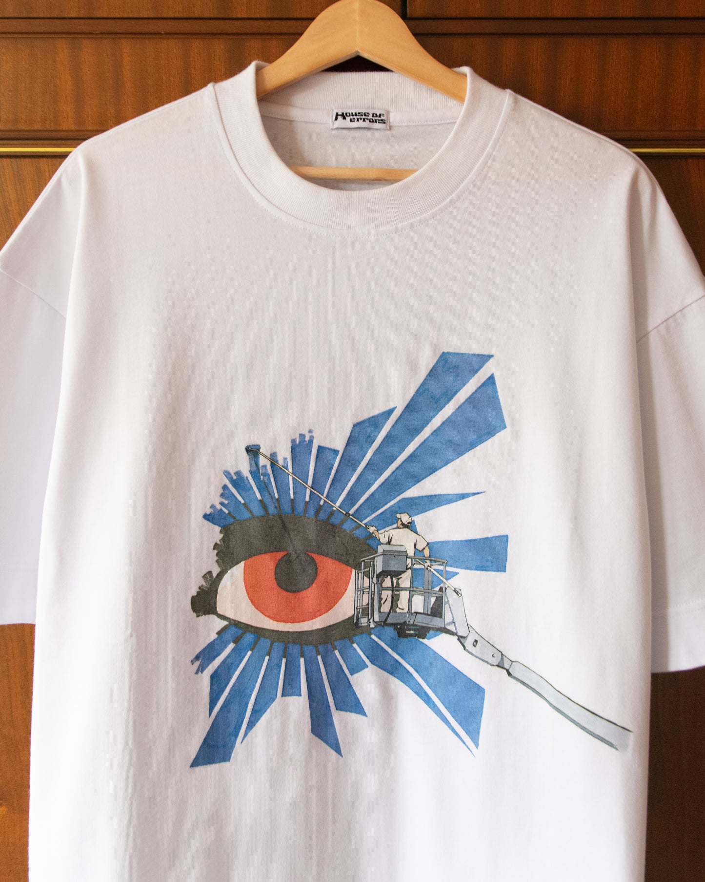 PAINTER MIDWEIGHT TEE IN WHITE