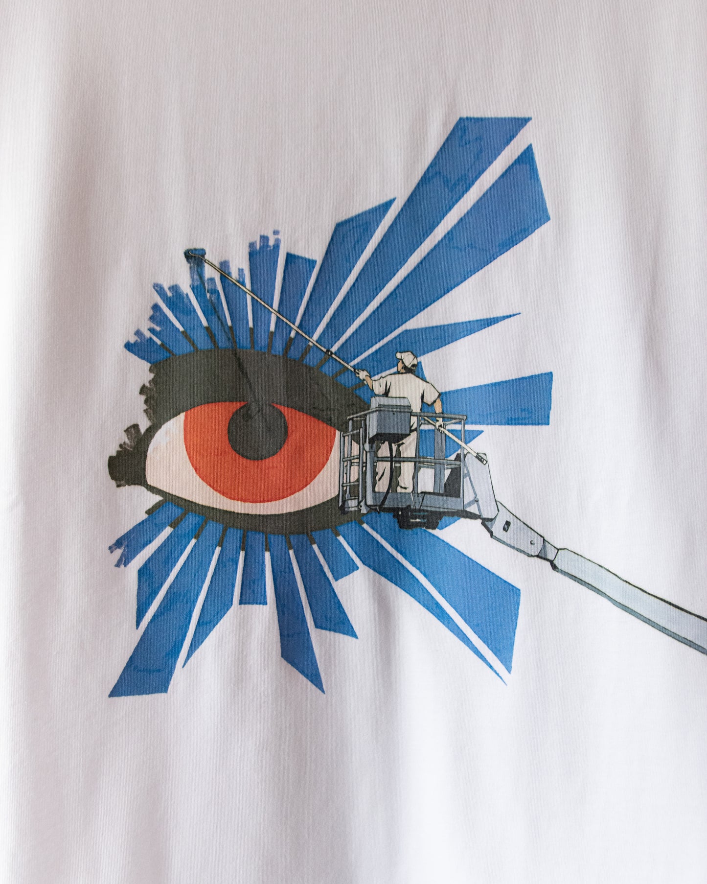 PAINTER MIDWEIGHT TEE IN WHITE