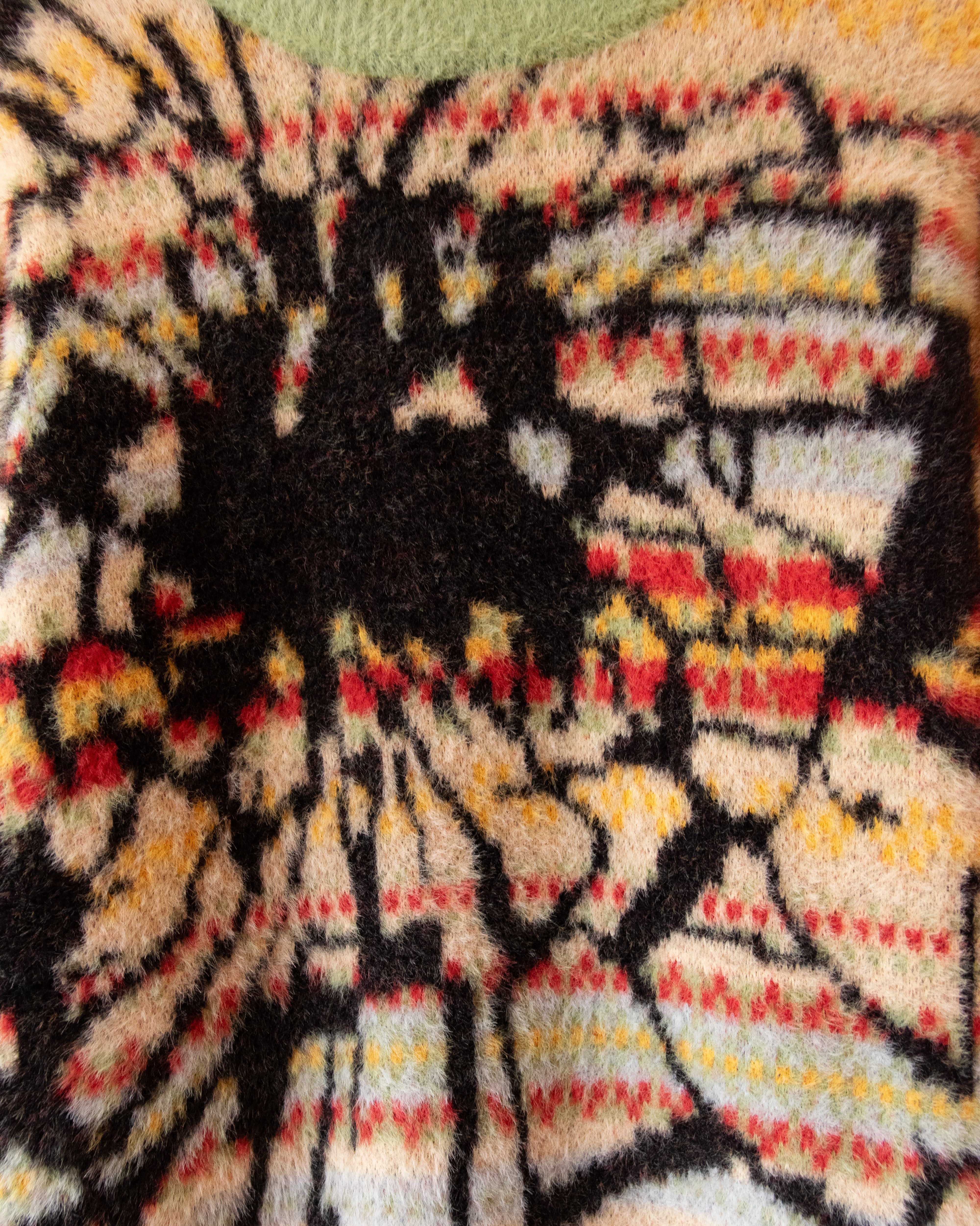 SHAGGY KNITTED CHRISTMAS JUMPER – HOUSE OF ERRORS