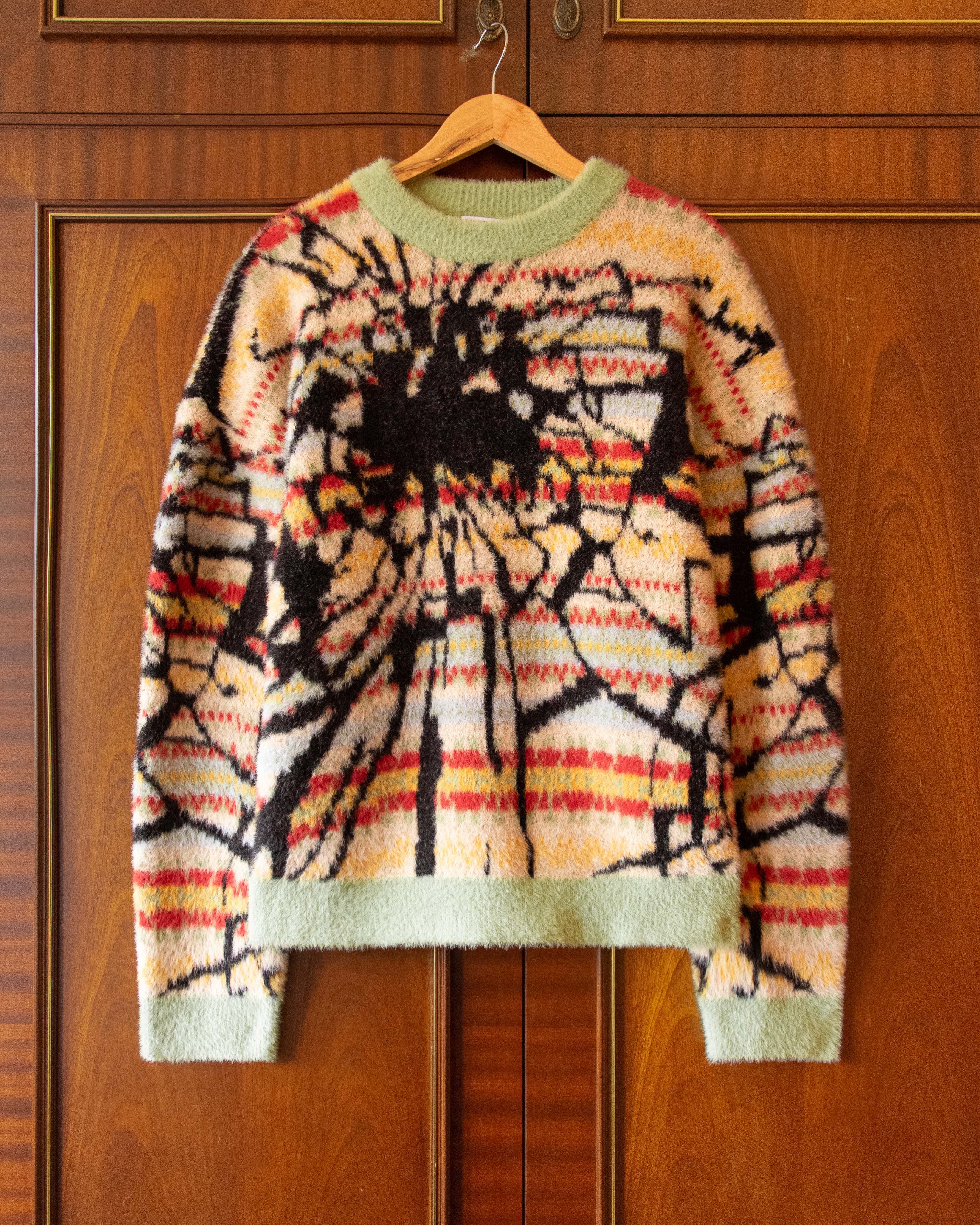 house of errors ハウスオブエラー　ニット SHAGGY KNITTED CHRISTMAS JUMPER – HOUSE OF ERRORS