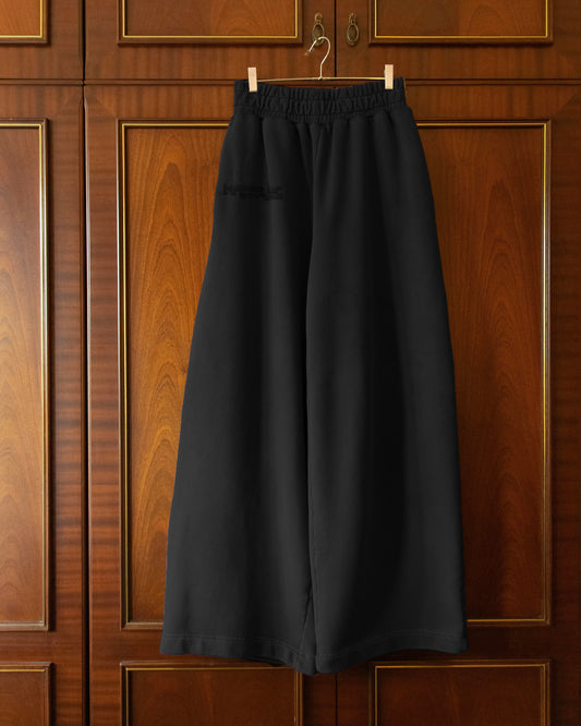 RELAXED JOGGERS IN BLACK