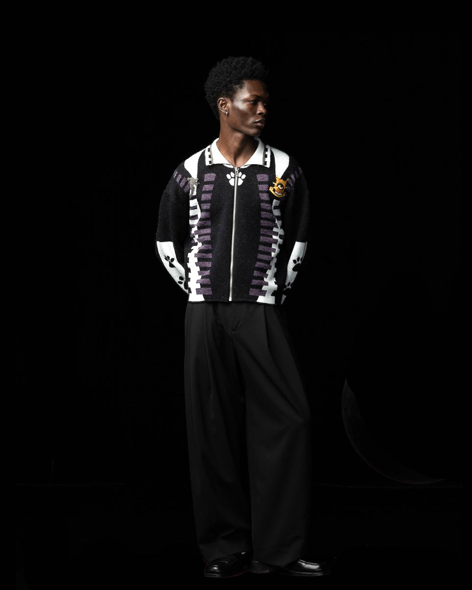 REDONDO KNITTED FOOTBALL JACKET