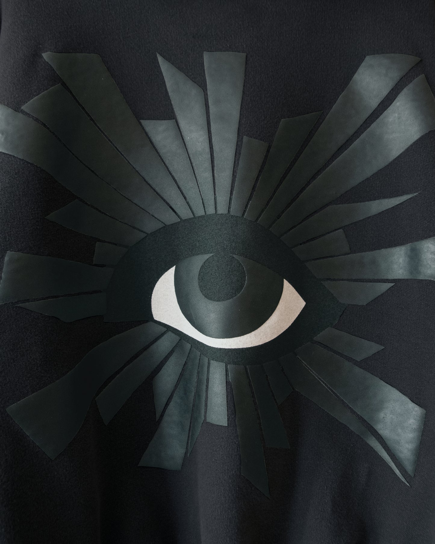 ALL-SEEING HOODIE IN BLACK
