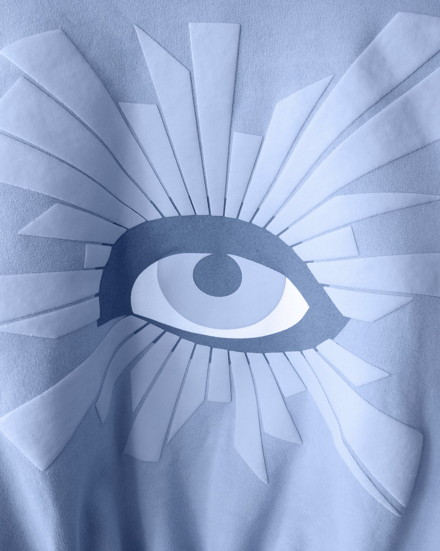 ALL-SEEING HEAVYWEIGHT TEE IN NEPTUNE