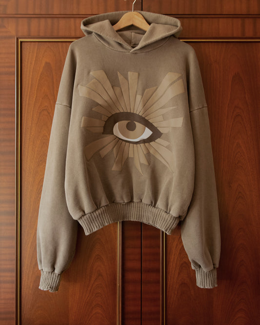 ALL-SEEING HOODIE IN SILT